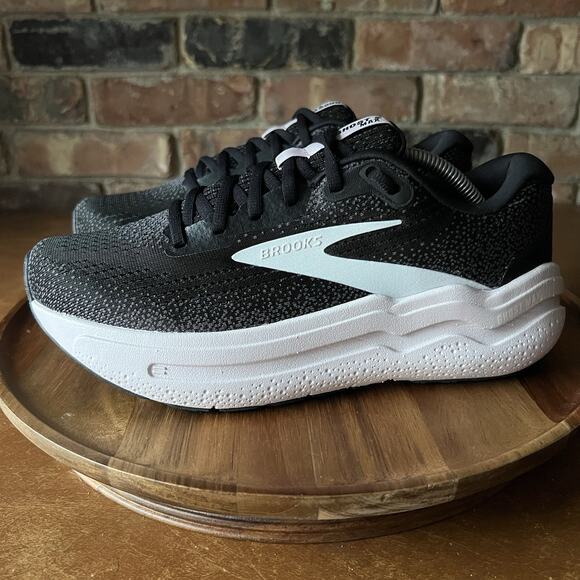 Brooks Ghost Max 2 Black Pink Max Cushion Road Running Shoes Sneakers Women's 8 - Picture 10 of 16